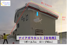 ナイアガラカット住宅用